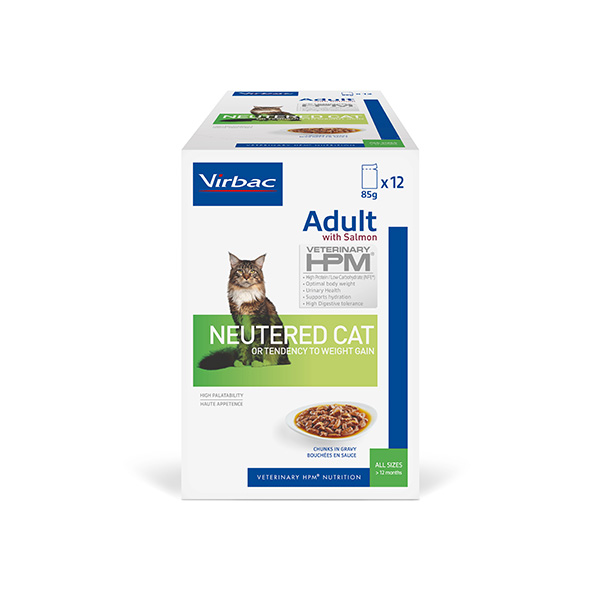 Virbac Veterinary HPM Vet A2 Allergy Salmon Cat Bag, 3 kg Virbac Veterinary HPM Vet A2 Allergy Salmon Cat Bag, 3 kg